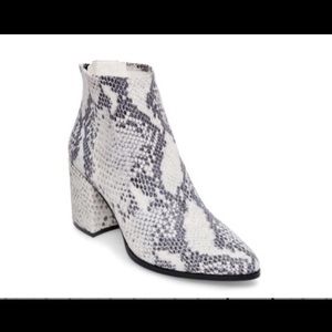 Steve Madden Snake Jillian Booties